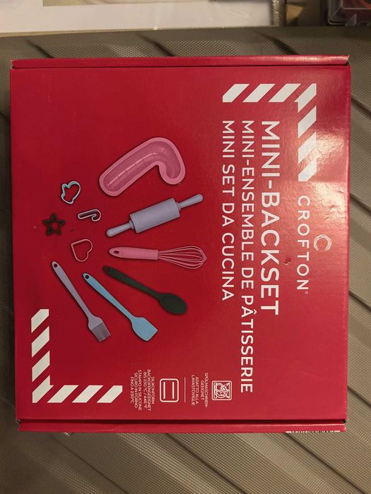 Set mini ustensile bucătărie patiserie CROFTON (ALDI) – silicon
