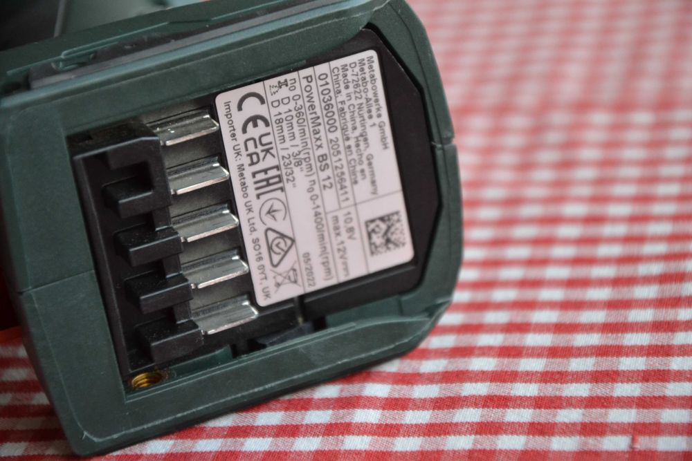 Винтоверт Metabo Power maxx BS 12, 40Nm  (като нов)