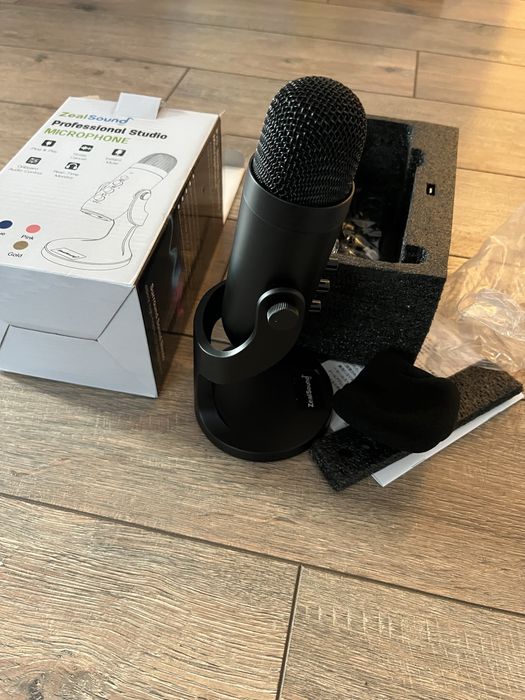 Microfon Podcast ZealSound pentru PC anulare zgomot pc
