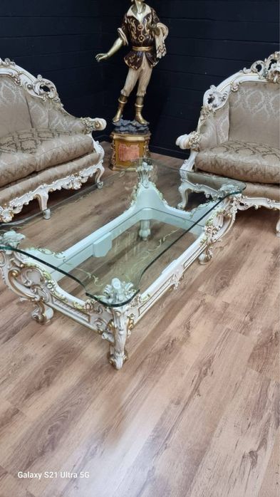 Комплект красива барокова холна гарнитура Silik