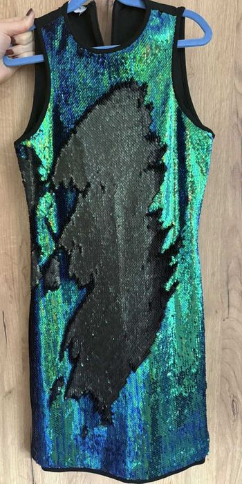 Парти рокля с пайети