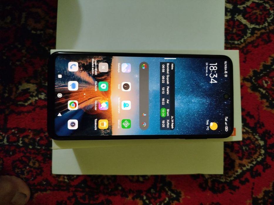 Redmi note 9 s sastaynasi yaxshi karobka dakument bor