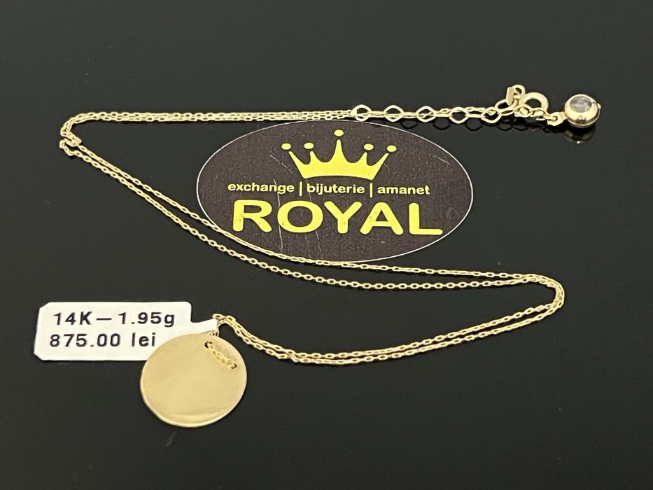 Bijuteria Royal CB : Lant aur 14k 1,95 grame