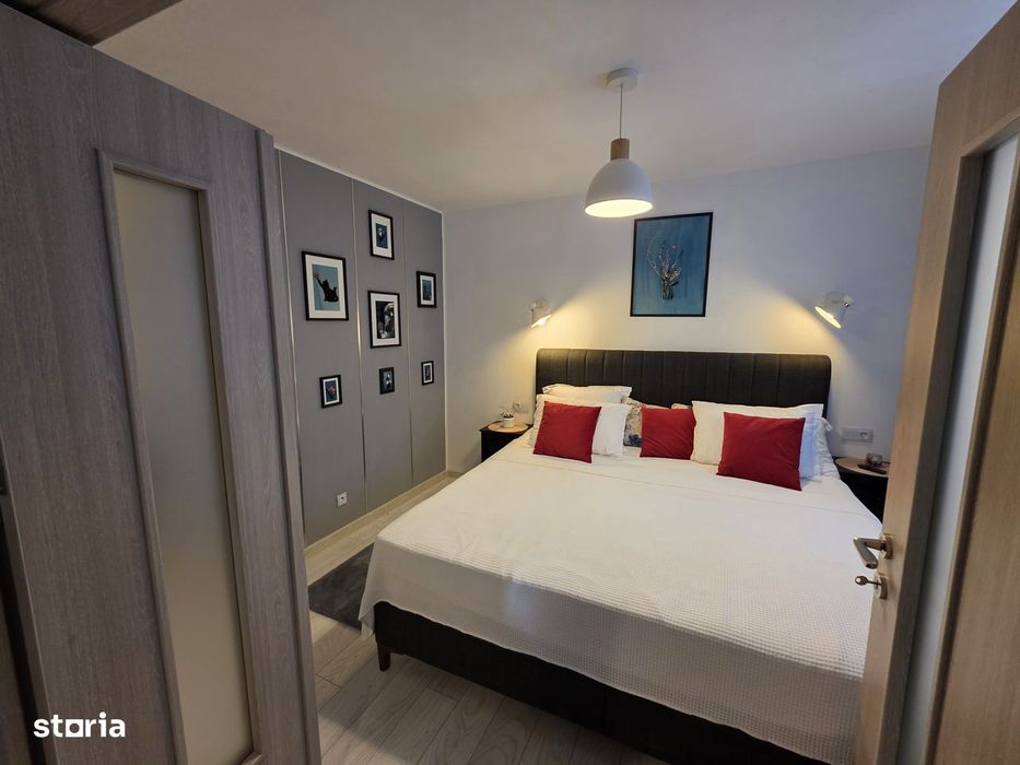 Casa str Sirenelor parter + subsol mobilata modern curte comuna