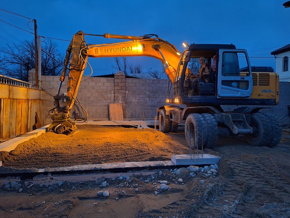 Вибротрамбовка виброплита экскаватор