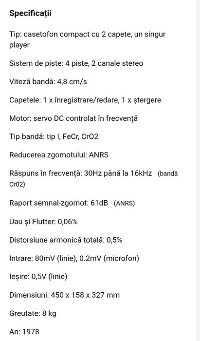 Deck JVC KD 65  Hi Fi