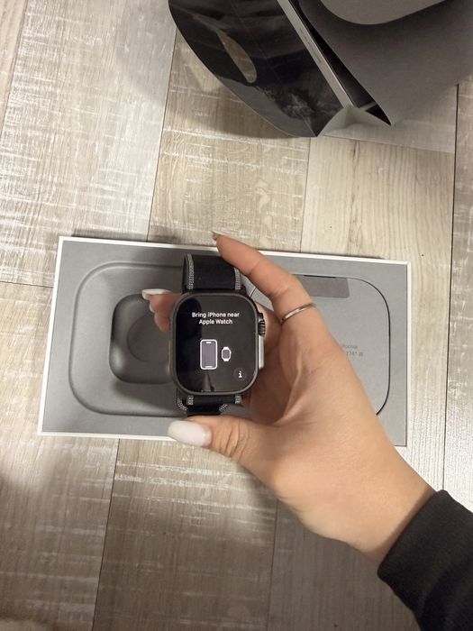 AppleWatch nou Ultra 3 negru barbati