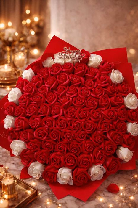 Buchet 101 trandafiri din săpun