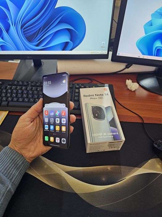 Redmi note 14pro +5G 12/256gb(2025)ideal iwlawi zur aybi yuq tozza