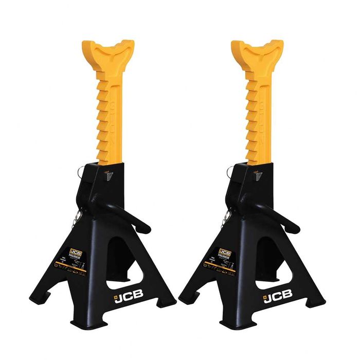 JCB Стойки за автомобил JCB с гребен и защита 3 тона 300-444 мм