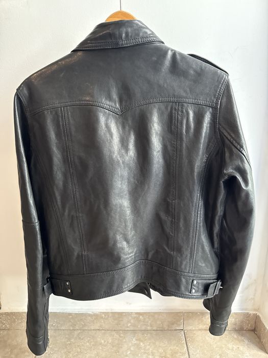 Geacă Biker Levi's Originală Damă – 100% Piele Naturală de Miel, Mărimea L