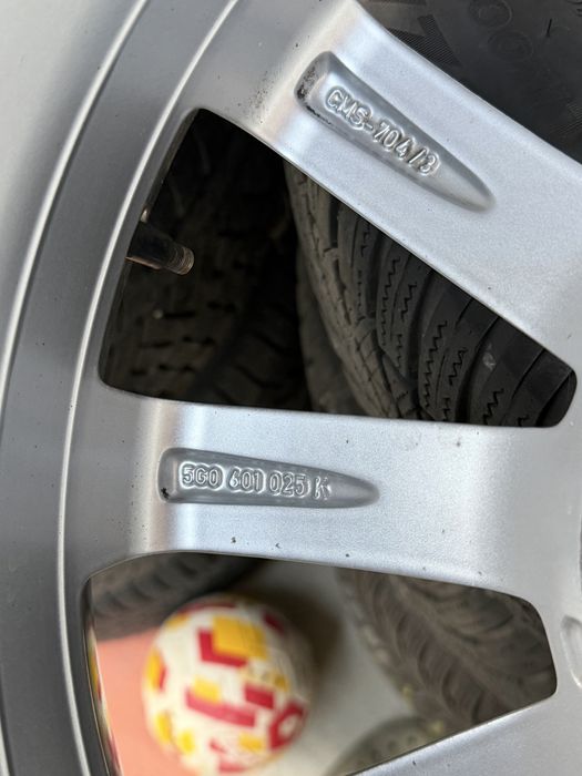 Jante originale VW Golf 6 7 R17 Dijon 5x112 5G0601025K 6J ET48
