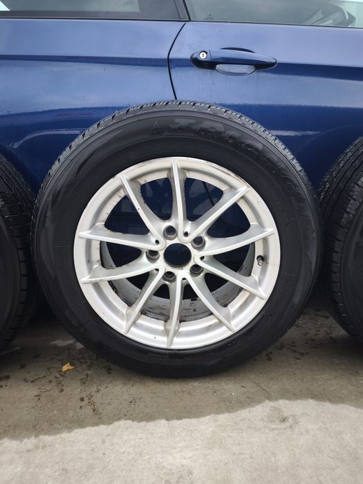 Jante SUV X3 F25 X4 F26 R17 V Spoke style 304 anvelope triangle dot 24