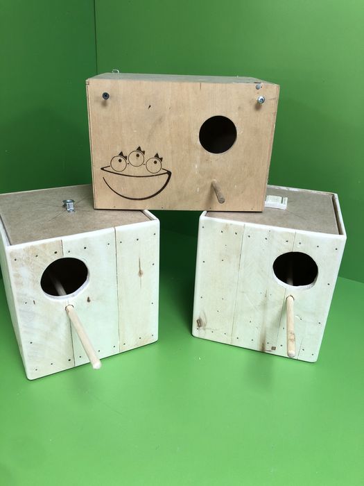 Дуплянки для попугаев