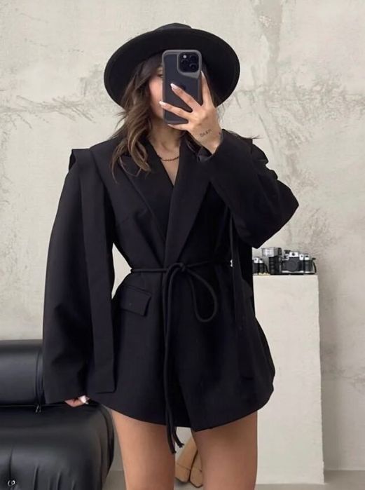 Рокля тип блейзър