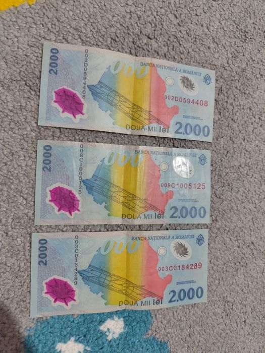 Bancnota   eclipsa solară an 1999 serie 008C 002D 003C