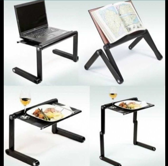 Стол-трансформер Laptop table складной столик для ноутбука
