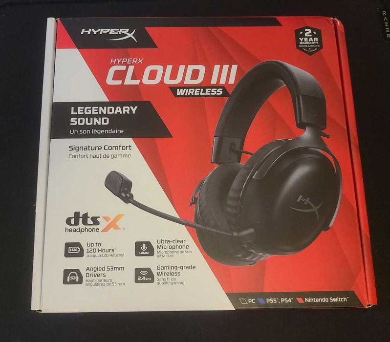 Hyperx Cloud 3 Wireless (Hyperx cloud iii wireless)