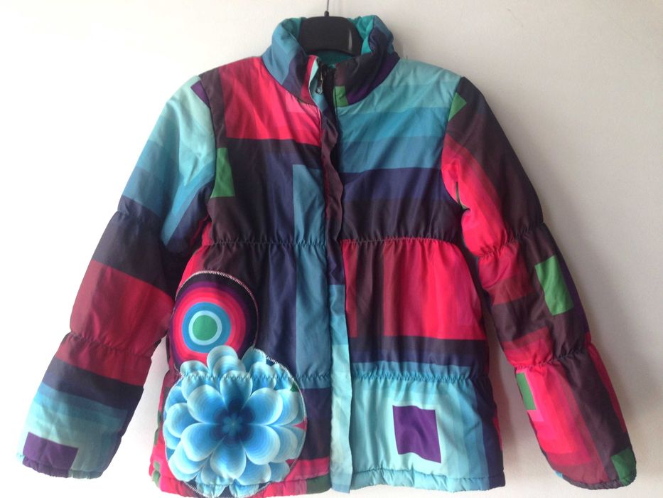 25лв Дизайнерско детско яке Desigual за момиче (8-9г)