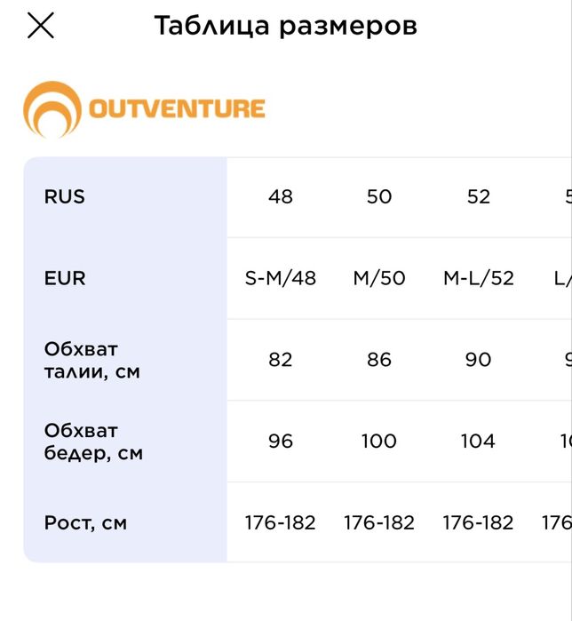 Брюки карго Outventure