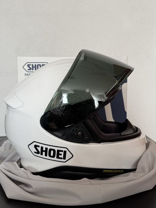Cască moto SHOEI NXR, marime M (57-58cm)+vizieră fumurie, in cutie.