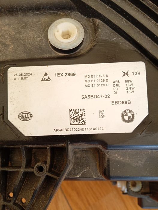 Far stânga dreapta BMW X1 U11  5A5B47-02/5A5BD48-02