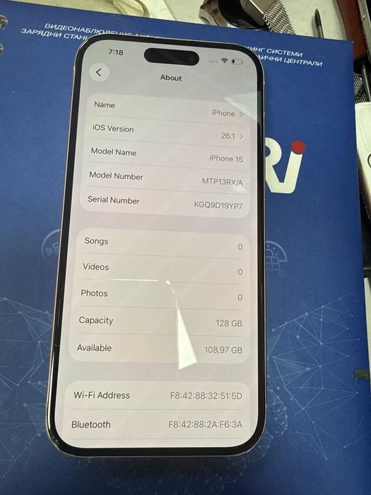 Iphone 15 128gb комплект