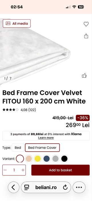Pat 160/200. BELIANI