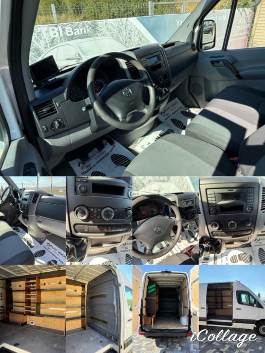 *RATE*Volkswager Crafter Lung inalt L2H2 2.0 TDI 163Cp 07/2016 Euro5 Clima camera marsalier 6+1 trepte TVA Deductibil import Germania impecabila!