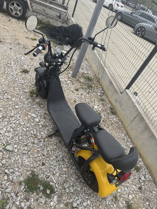 Електрически мотор скутер  двуместен  HARLEY 1200wh