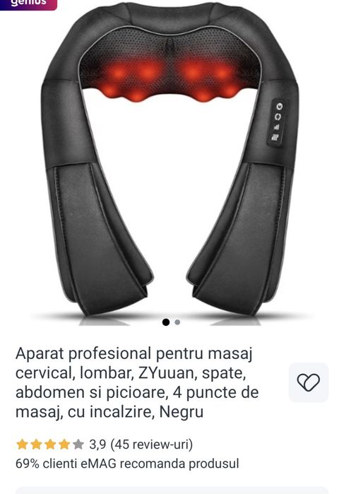 Aparat profesional pentru masaj