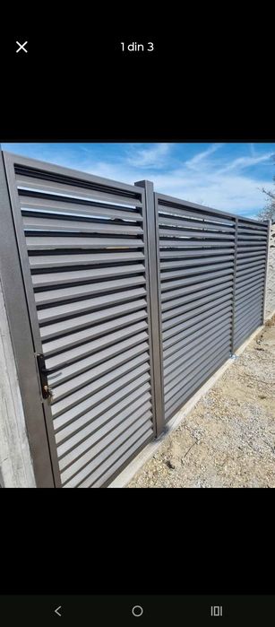 Confecții metalice garduri porți, reparatii, vopsit