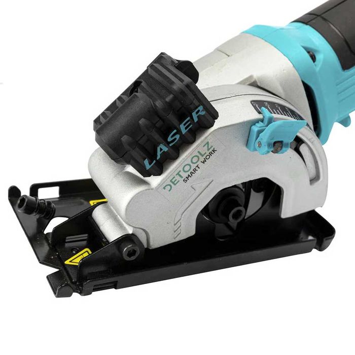 Fierastrau circular electric de mână 480W 85mm Detoolz laser 3 disc