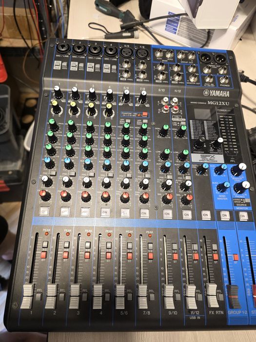 Mixer Audio Yamaha MG12XU - Stare Excelentă / Efecte SPX / USB