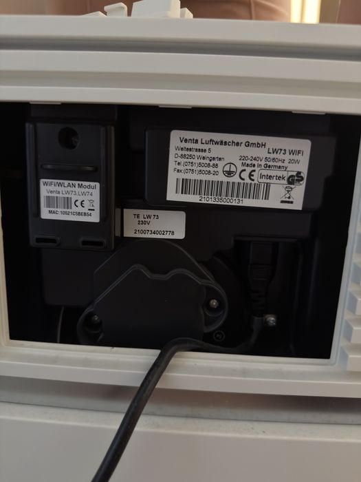 Umidificator aer Venta LW73 wifi
