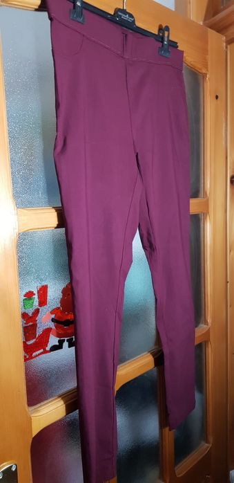 Pantaloni skinny, cu elastic in talie