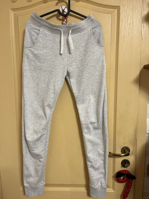 Син памучен комплект+ подарък долнище