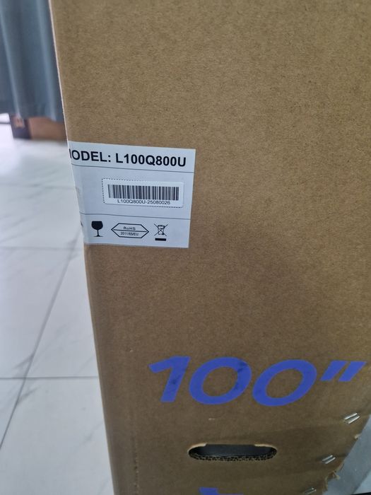 Телевизоры ziffler 100 Qled 4k 144hz доставка есть наличые есть