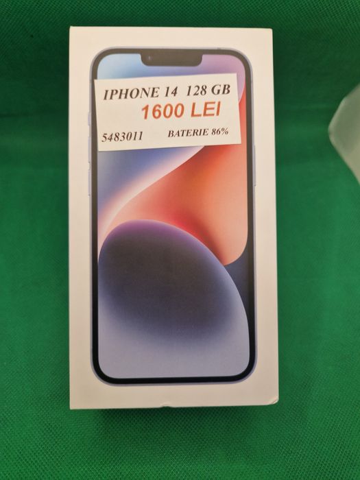 Iphone 14 128GB baterie 86% Lazar Amanet Crangasi 54830