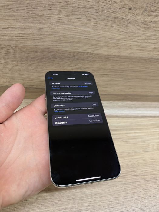 iPhone 15 Pro Max Natural Titanium
