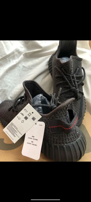 Yeezy boost 350 black reflective