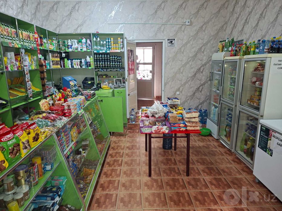 магазин продуктов,  1 комнатная квартира