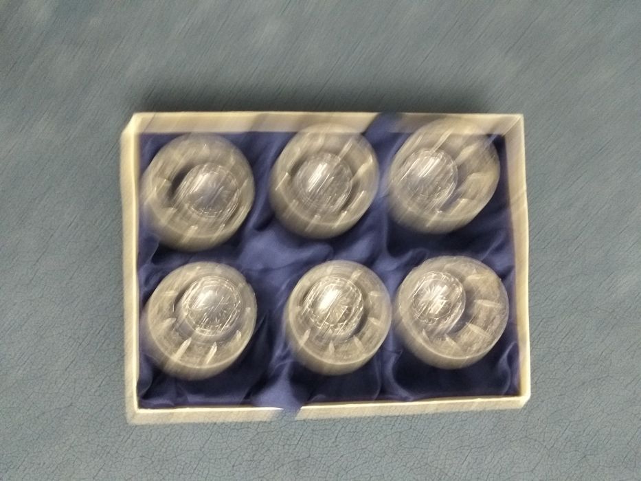 Стаканчики ( рюмки) хрустальные. Советские