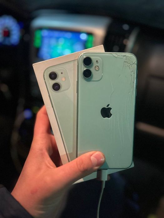 iPhone 11 зеленый цвет