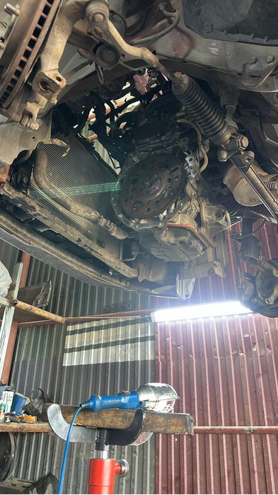 Двигатель  И АКПП замена