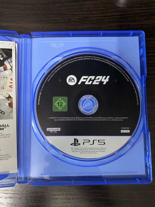 Продается диск FC24 (FIFA24) на PS5