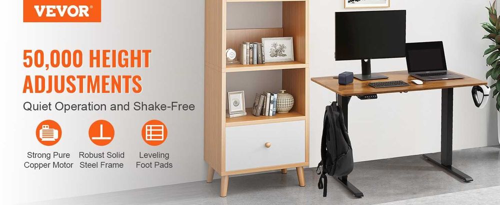 Електрическо бюро Vevor с регулиране на височината