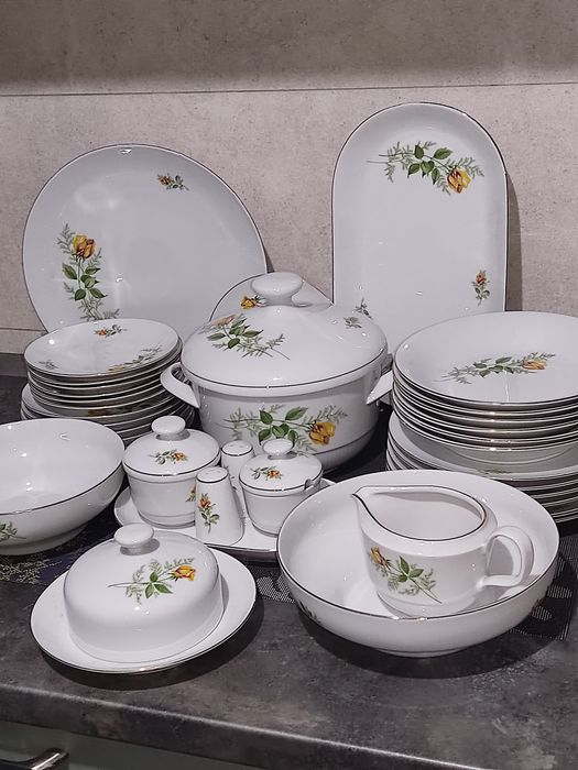 Столовый сервиз Kahla Розы.ГДР