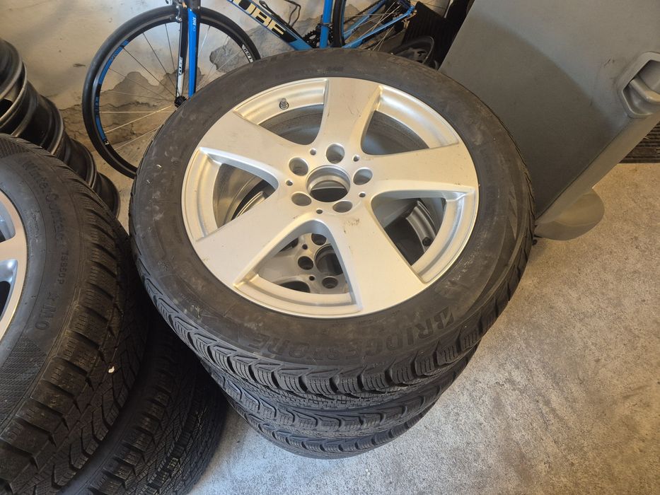 Jante originale Mercedes W205 Bridgestone 225/50/17 de iarna