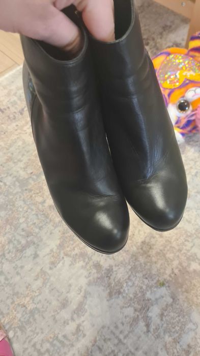 Ghete piele inalte nr 38